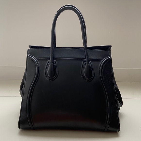 Authentic Celine Calfskin Medium Luggage Phantom Tote! Posh-mark Authenticated! - Picture 6 of 12